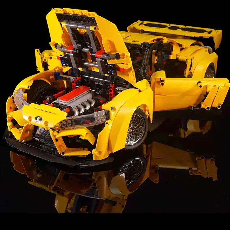 KBOX 10249 - Static Version - Stanced Supra 2JZ Turbo Sport Coupe - vue 2 | Power Blockz