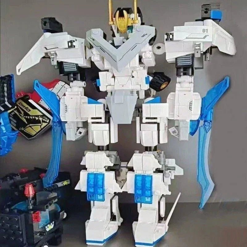 Deformation Wind Blade Mech Robot | 901pcs - Deformation Wind Blade Mech Robot - vue 10 | Power Blockz