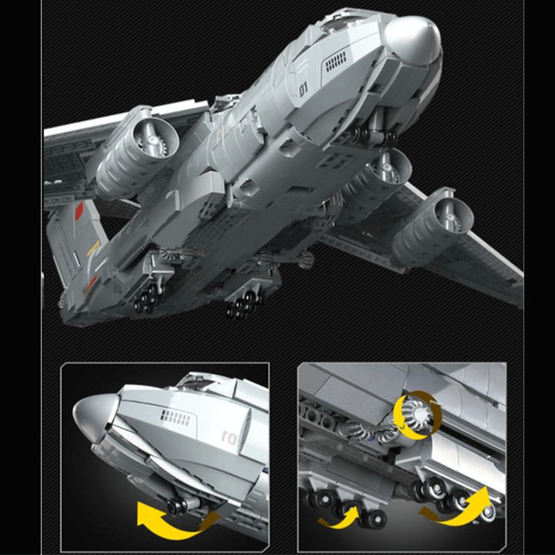 Xingbao 23013 - Xi'an Y-20 Cargo Aircraft - vue 3 | Power Blockz