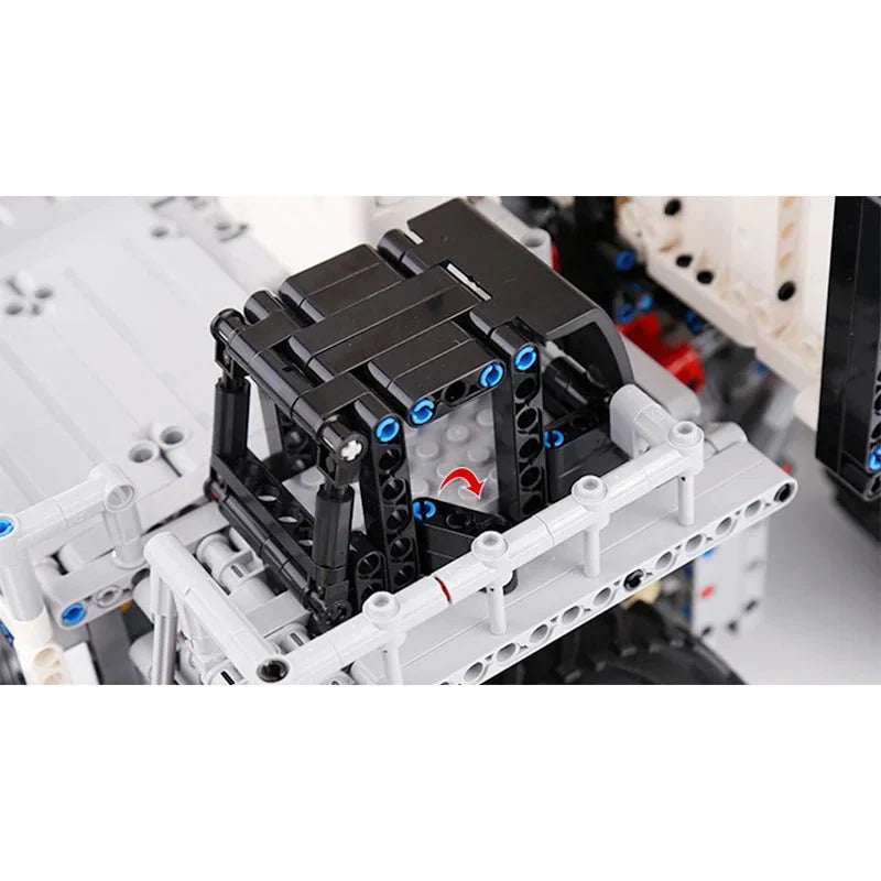 Mould King 13170 - RC Mining Dump Truck - vue 13 | Power Blockz