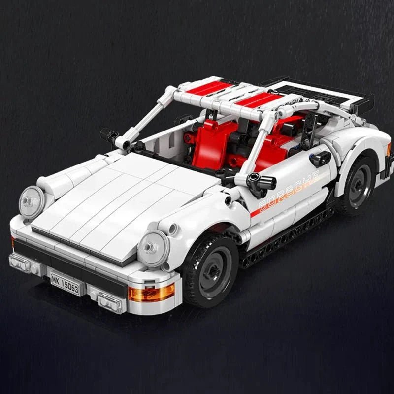 Mould King 15063 - Classic 911 Rear-Engine Sports Coupe - vue 4 | Power Blockz