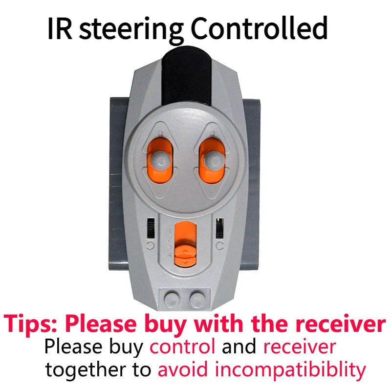 BLD-IR-STEER-TEC - Custom IR Steering Control - vue 2 | Power Blockz