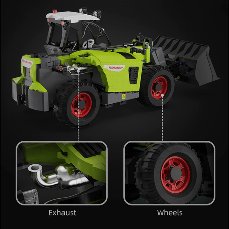 CaDa Master C61051 - Cargo Loader Utility Vehicle - vue 11 | Power Blockz