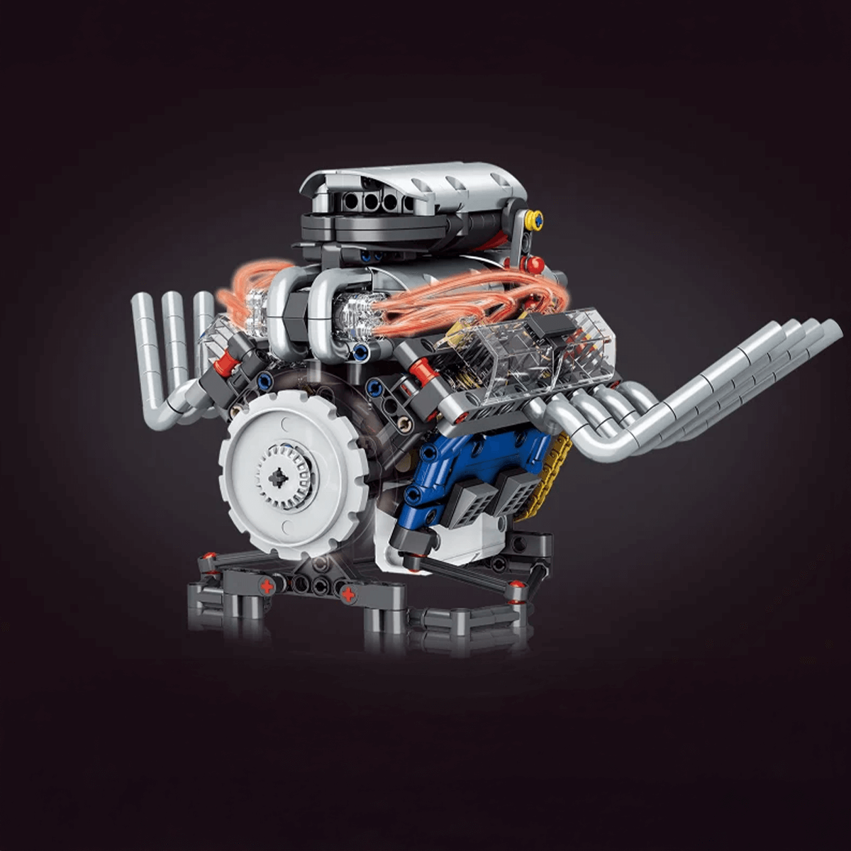 Kaixing K96202 - American Muscle V8 Functional - vue 5 | Power Blockz