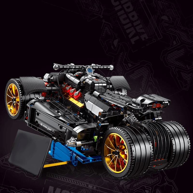 JD020 - Sci-Fi Motorcycle - vue 2 | Power Blockz