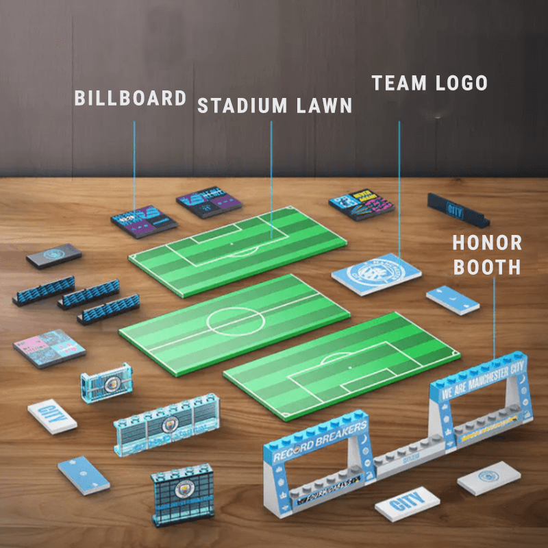 C66022 - Manchester City Football Club Etihad Stadium - vue 5 | Power Blockz