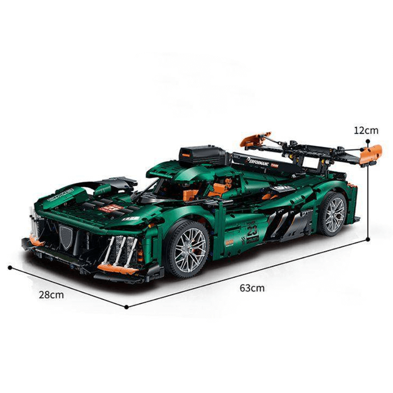 GULY 10616 - Remote Controlled - French Le Mans Hypercar 9x8 - vue 2 | Power Blockz