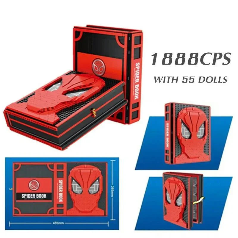 Sembo SY1461 - Idea Expert Spider Collector Book - vue 4 | Power Blockz