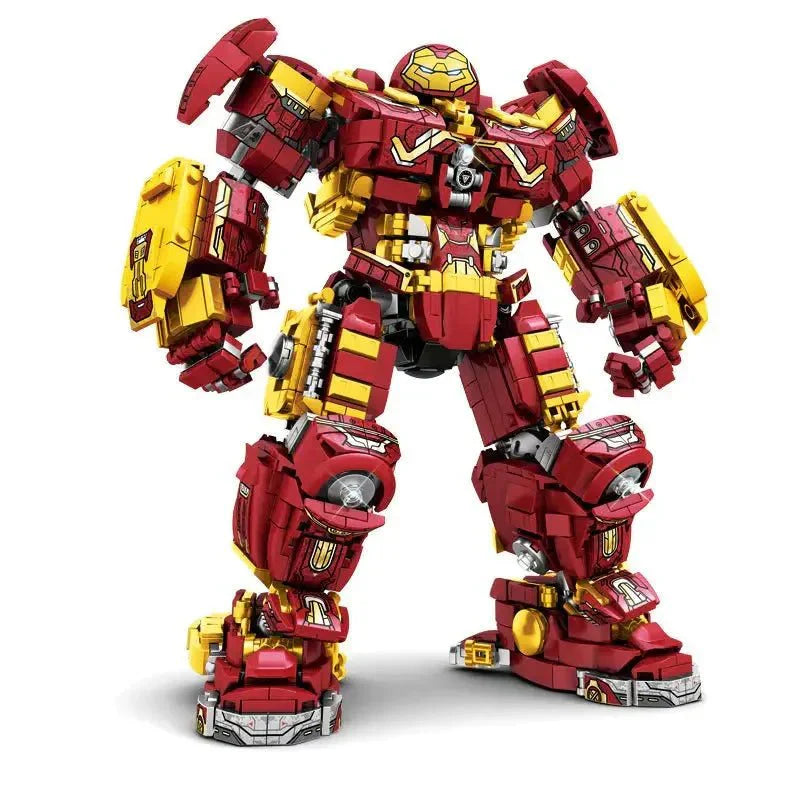 Ly 76066 - Super Heroes Marvel Iron Hero Warrior Robot Bricks Toy | Power Blockz