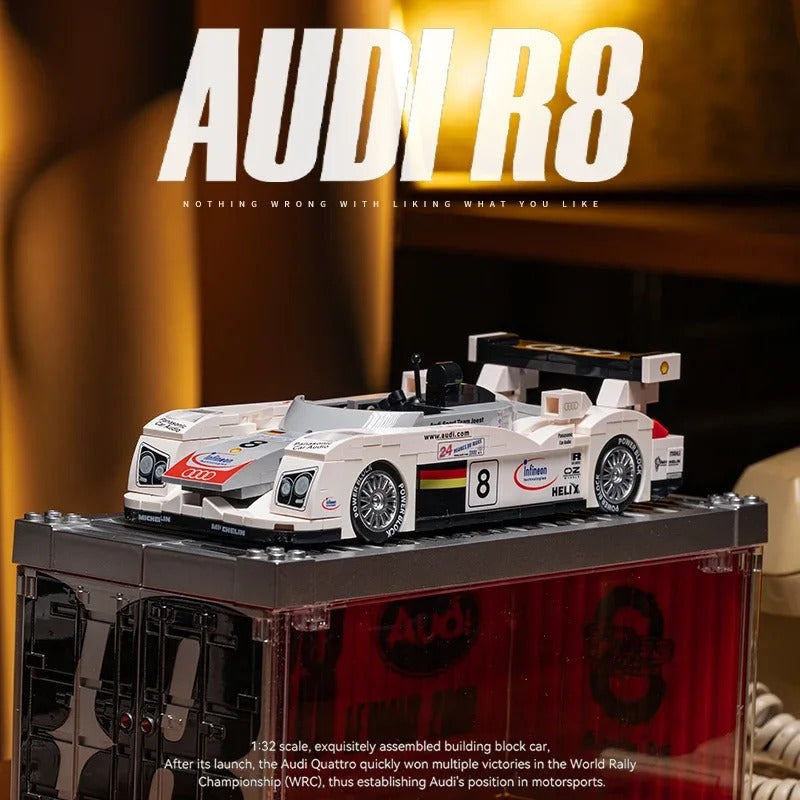 Power Build PB8813 - Le Mans Prototype V8 Racer - vue 3 | Power Blockz