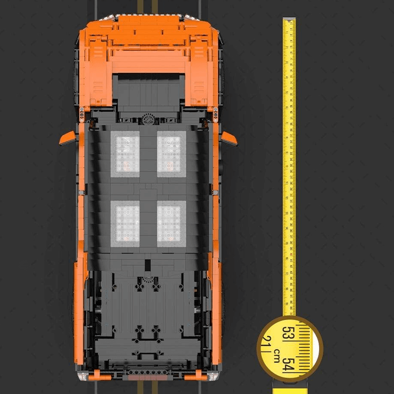 Rastar 93600 - Static Version - EV H2 Pickup RC - vue 9 | Power Blockz