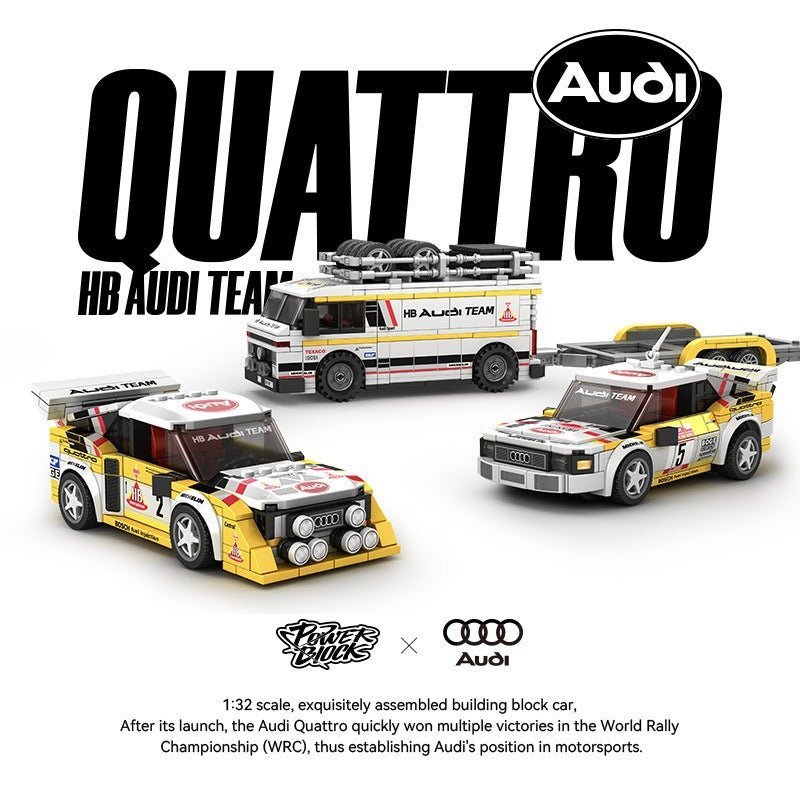 Power Build PB8812 - 1985 Group B Rally Champion - vue 10 | Power Blockz