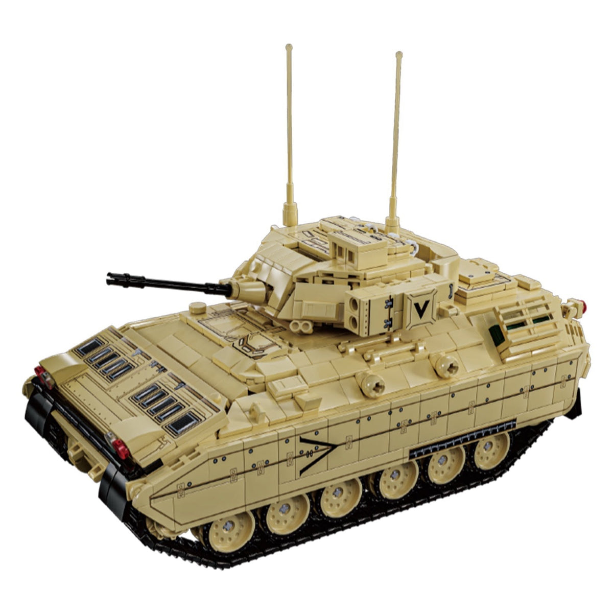 12GO 96007 - M2 Bradley Infantry Fighting Vehicle - vue 3 | Power Blockz