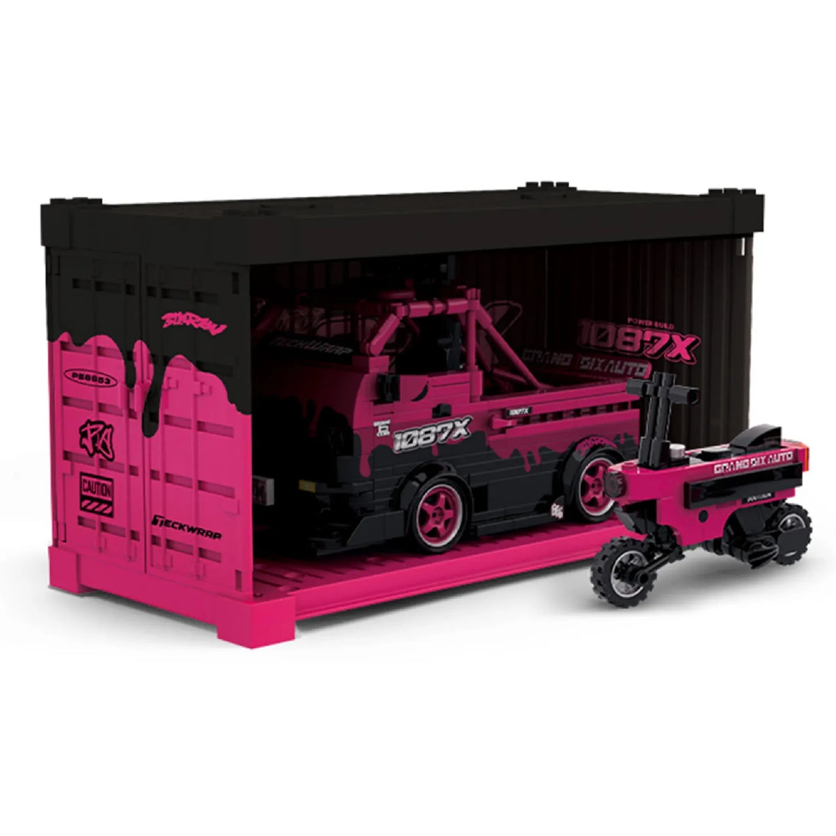 PB8853 - 1087x Drift Kei Truck - vue 4 | Power Blockz