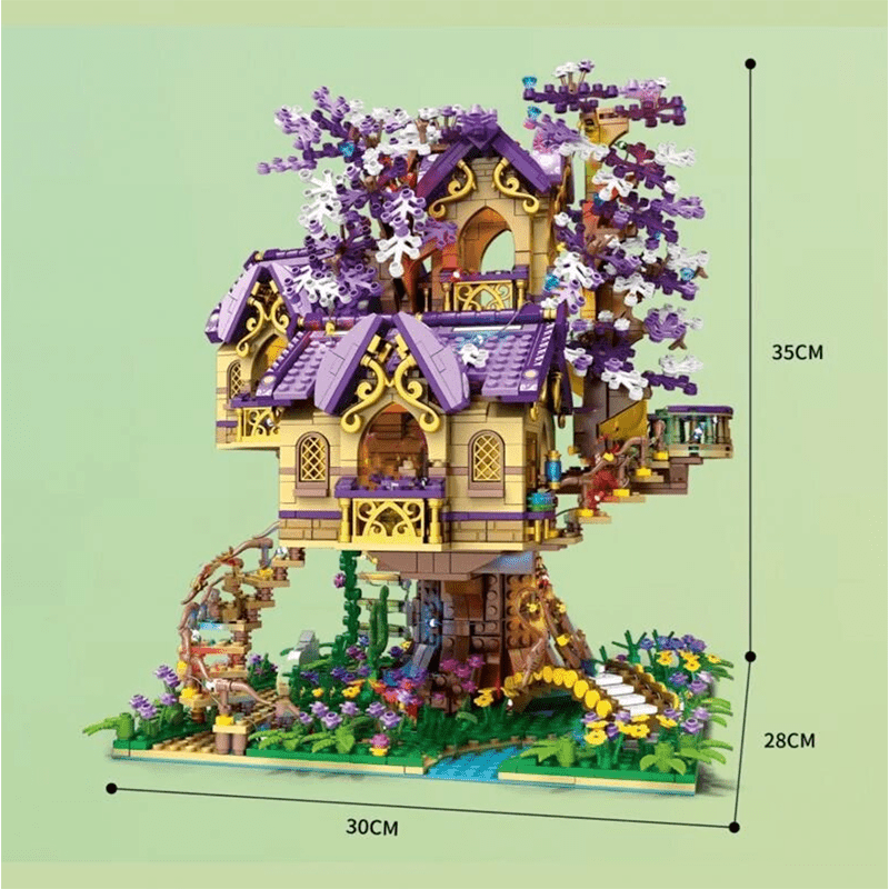 JuHang 86011 - Tree House - vue 3 | Power Blockz