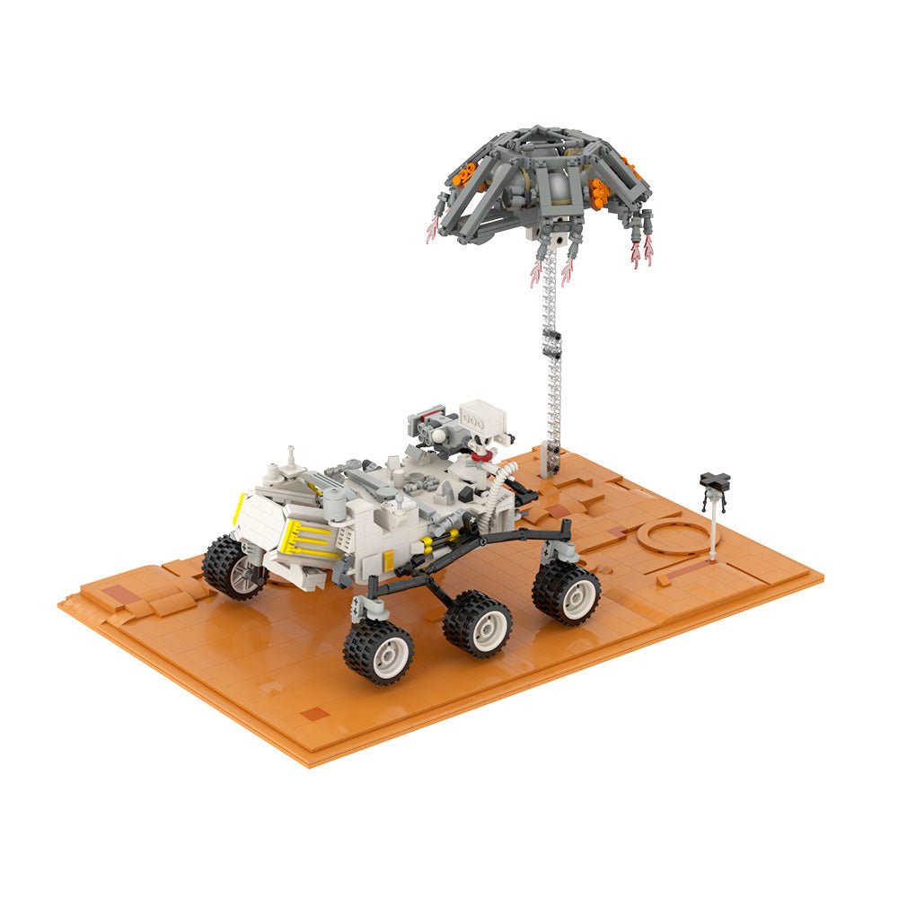 Gobricks MOC C6751Y01 - Mars Rover with Mars Base | Power Blockz