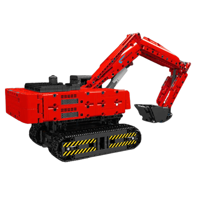 Mould King 15062 - Excavator Remote Control - vue 2 | Power Blockz
