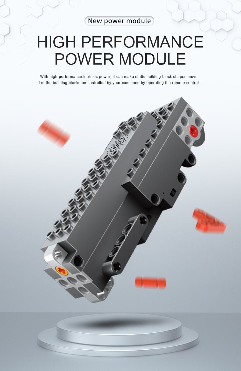 Mould King 15066 - Motorized Boston Dynamic Alphadog LS3 - vue 3 | Power Blockz