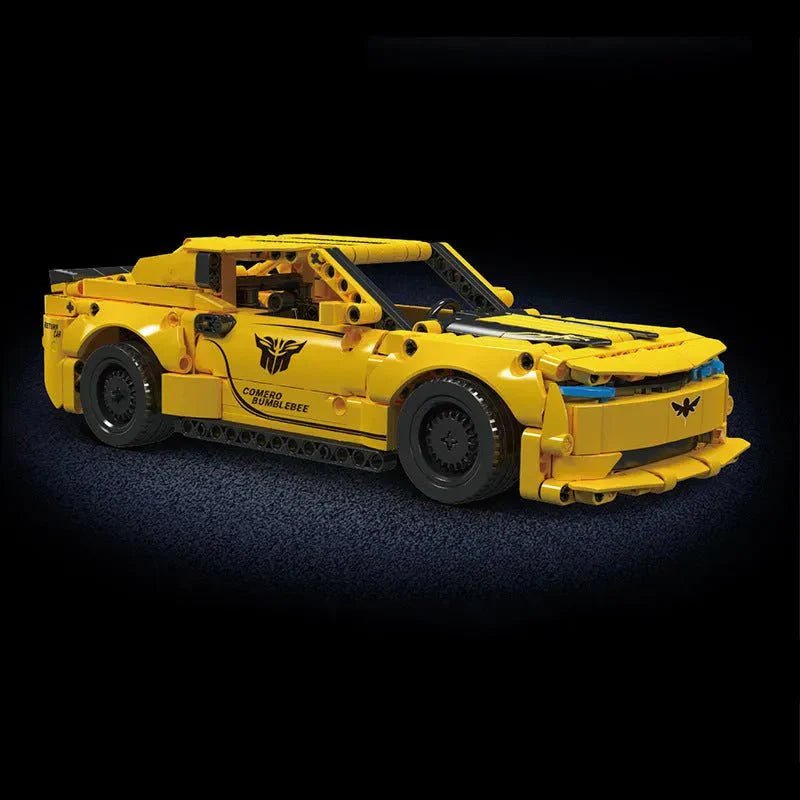 Mould King 15081 - Mini Retro Muscle Coupe - vue 4 | Power Blockz