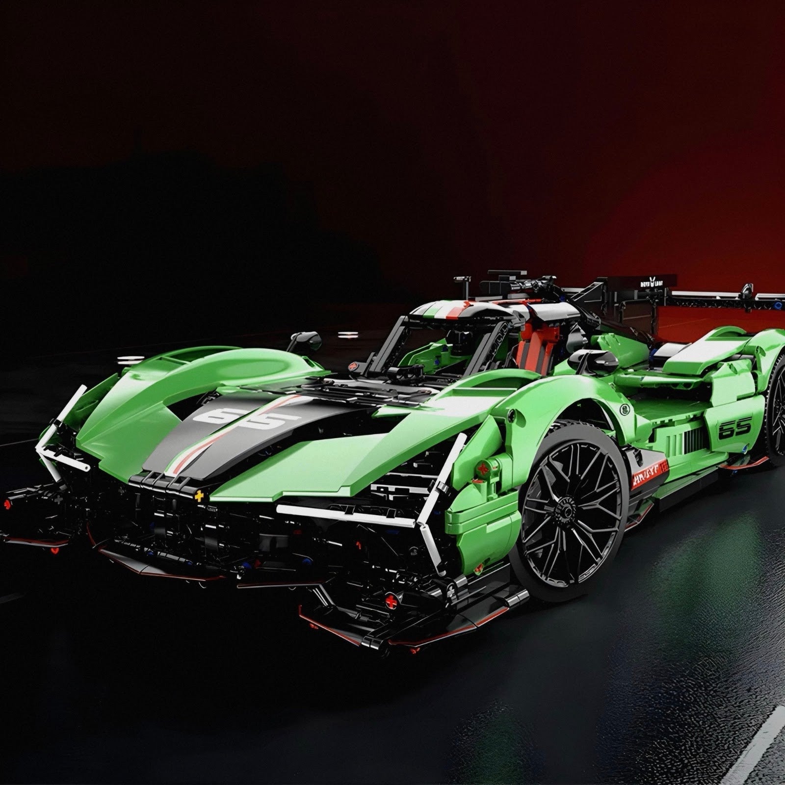 MOYU MY88029 - Static Version - Endurance SC63 Prototype Hypercar - vue 8 | Power Blockz