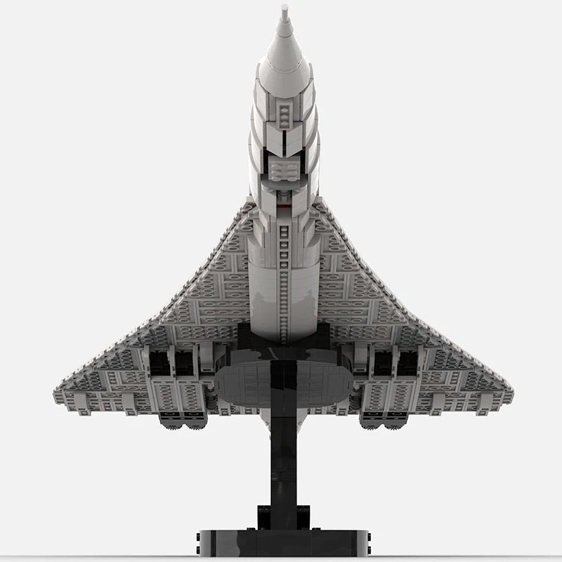 Power Blockz 10318 - The Concorde - vue 4 | Power Blockz