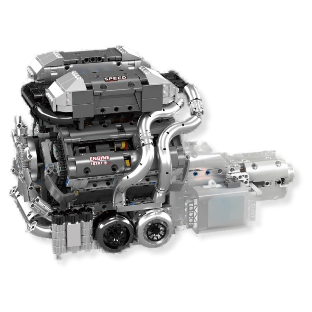 Mould King 10201 - W16 Engine & Transmission | Power Blockz