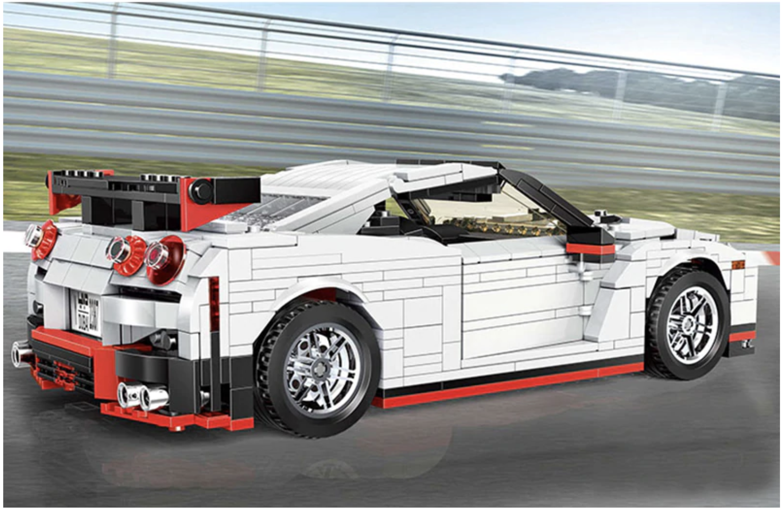 R35 GTR Godzilla White - vue 3