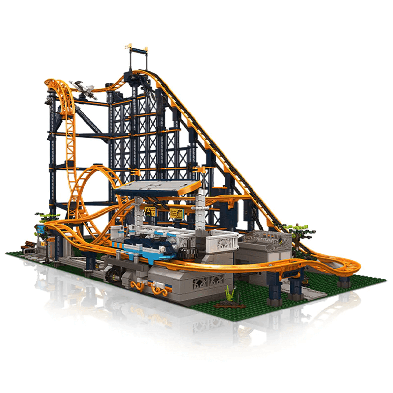 Mould King 11012 - Motorised Looping Roller Coaster | Power Blockz