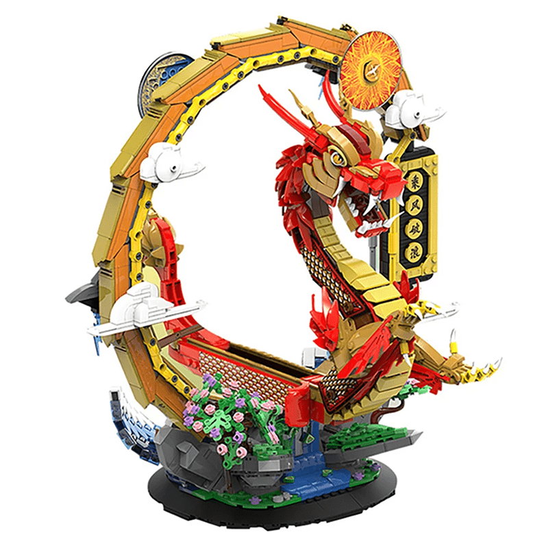 Happy Build YC-50004 - Long Teng Dragon Boat | Power Blockz