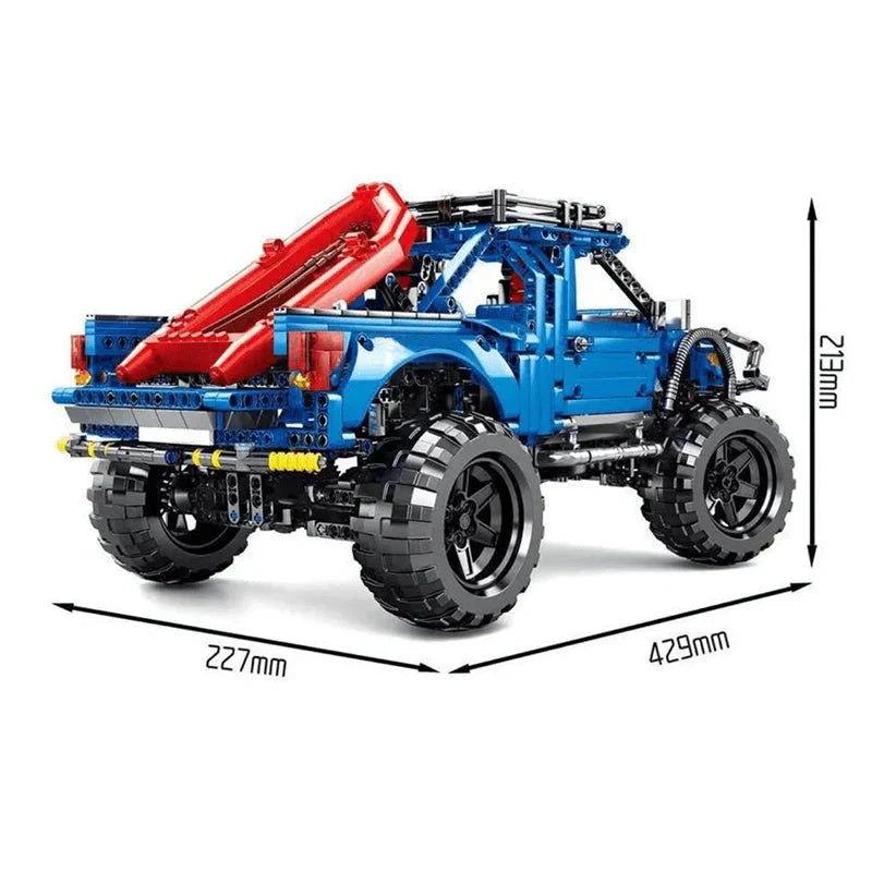 Sembo 701990 - Pickup Beach Truck - vue 5 | Power Blockz