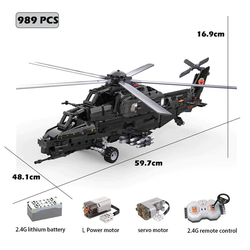 CaDa C61005W - Remote Controlled Helicopter - vue 10 | Power Blockz
