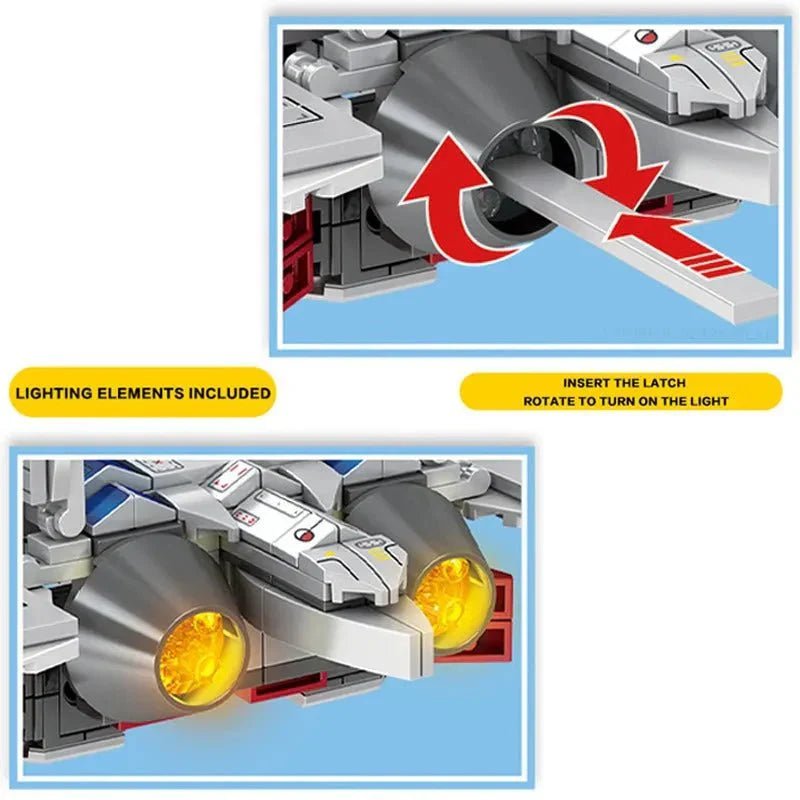 Transformers Robot Fighter Jet - vue 7