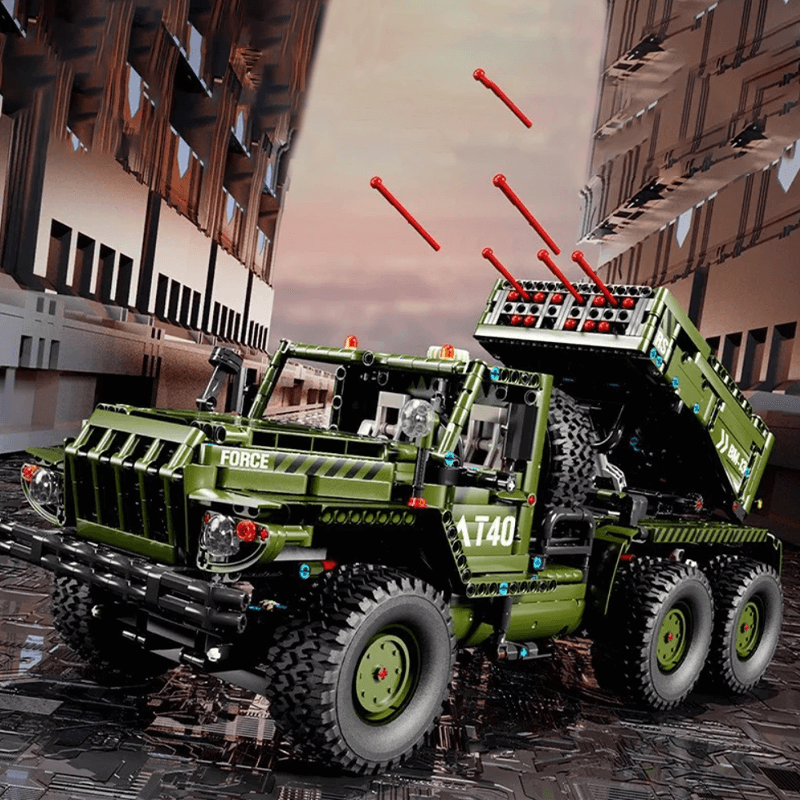 TGL T4011 - Remote Controlled Katyusha Rocket Launcher - vue 5 | Power Blockz