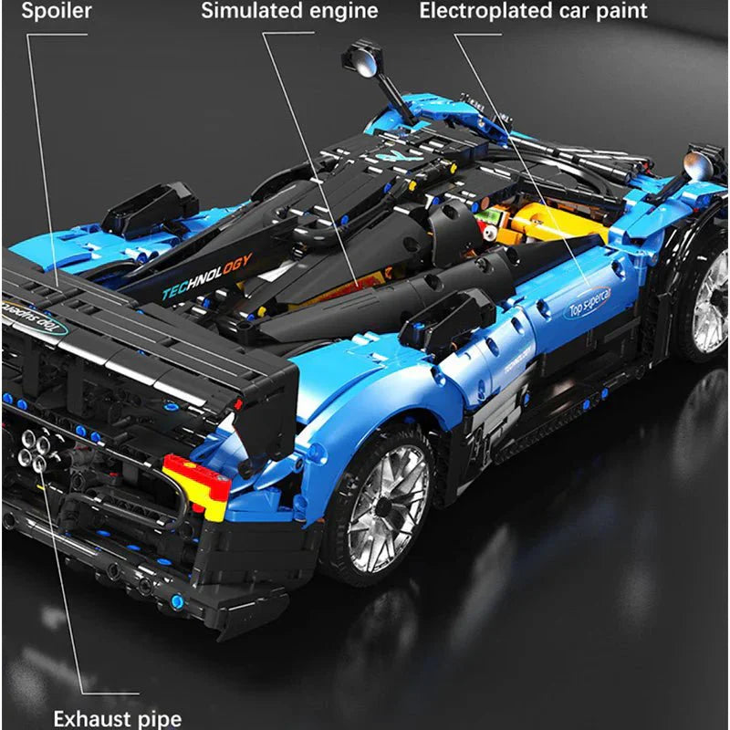 TGL T5038 - Carbon-Fiber V12 Hypercar - vue 3 | Power Blockz