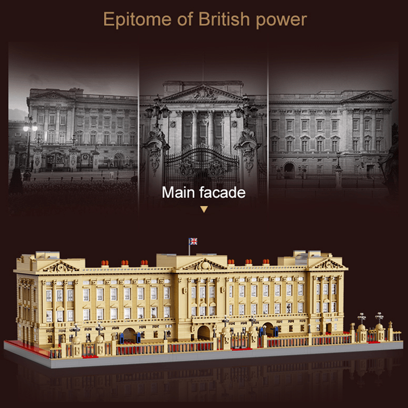CaDa C61501W - Buckingham Palace - vue 12 | Power Blockz