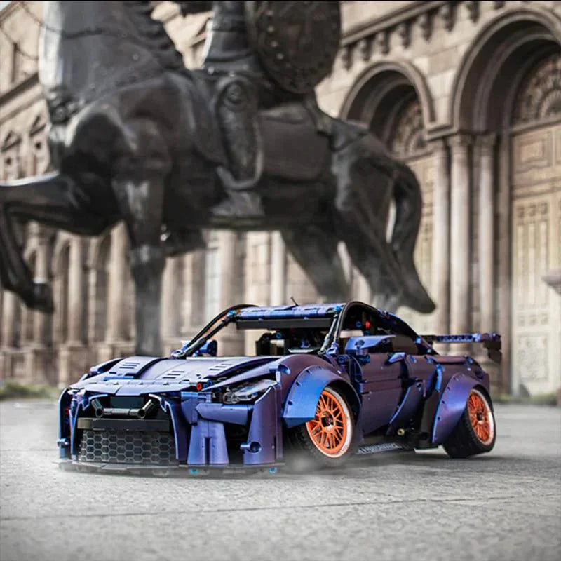 KBOX 10221 - Static Version - Stanced R35 GTR Godzilla Twin-Turbo - vue 14 | Power Blockz