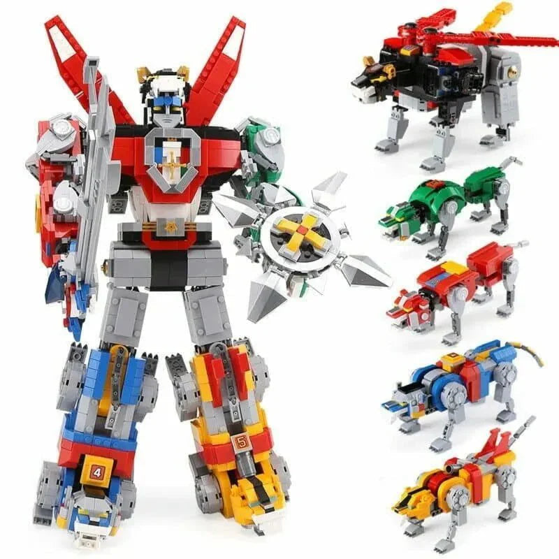 Power Brickz 21311 - Voltron Defender Transformed | Power Blockz