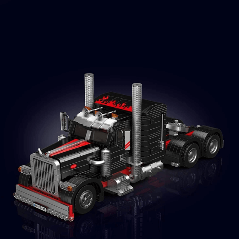 Mould King 10037 - Rugged American Pickup - vue 3 | Power Blockz