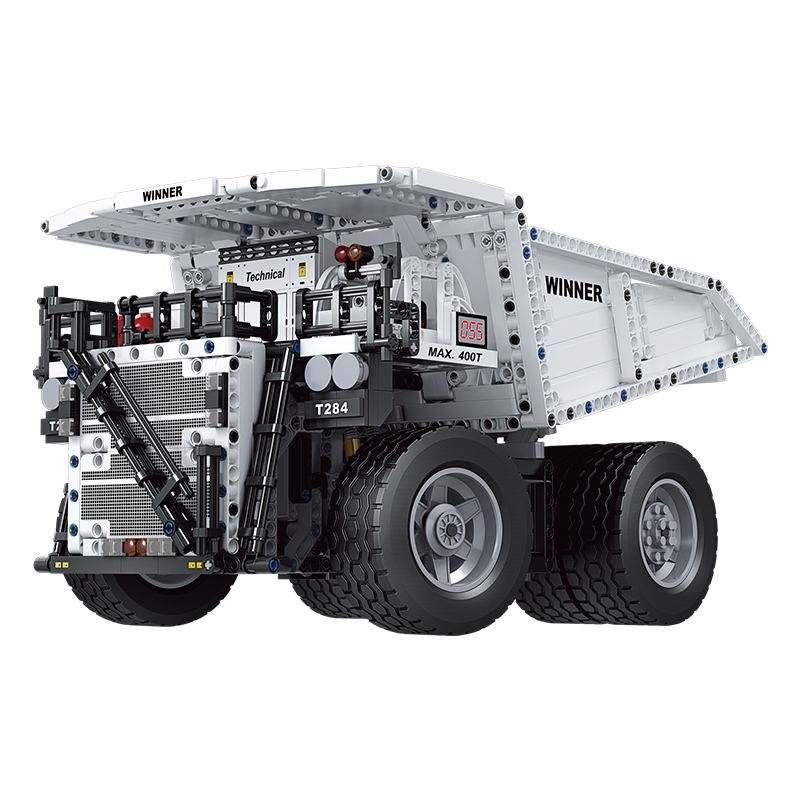 Mould King 13170 - Mining Haul Truck - vue 7 | Power Blockz