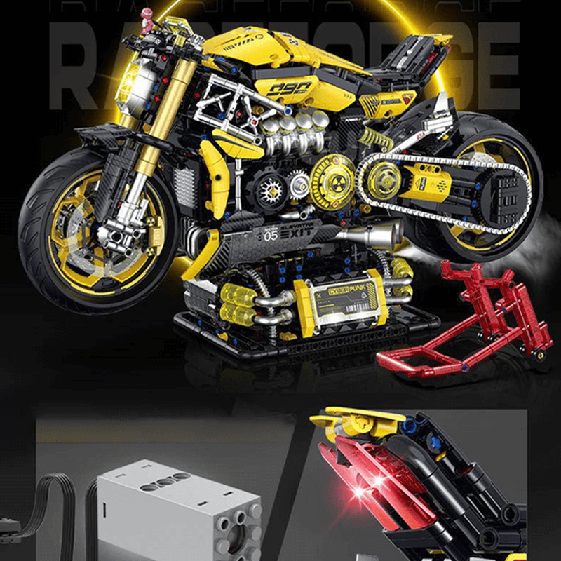 GULY 60519 - Cyberpunk Devil Roadster - vue 5 | Power Blockz