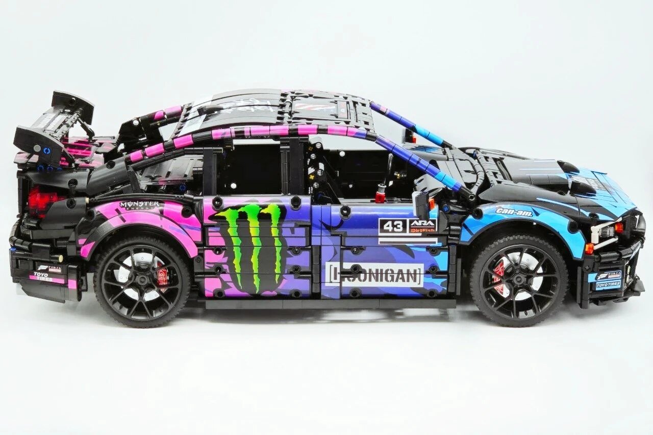 Jiestar 57010 - Static Version - Ken Block WRX STI Drift Monster - vue 13 | Power Blockz