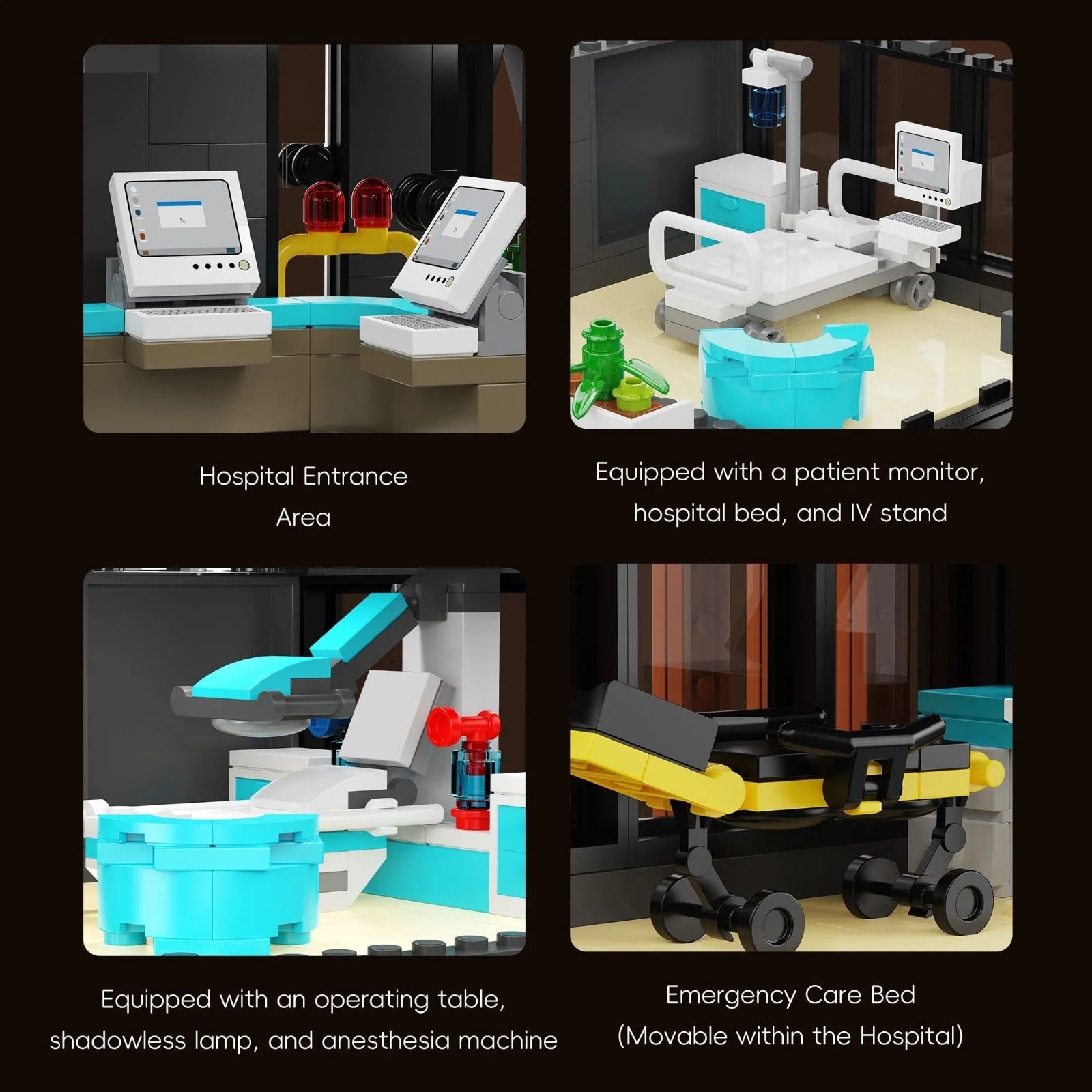 Xbert 66178 - City Hospital Building - vue 7 | Power Blockz