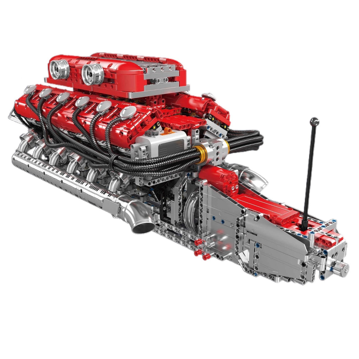 Mould King 10169 - Functional V12 Engine & Gearbox | Power Blockz