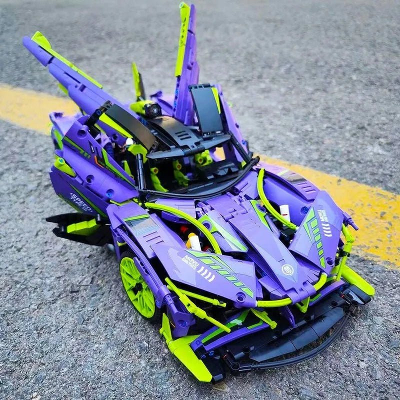 Moyu MY88007 - EVO Track Hypercar - vue 4 | Power Blockz