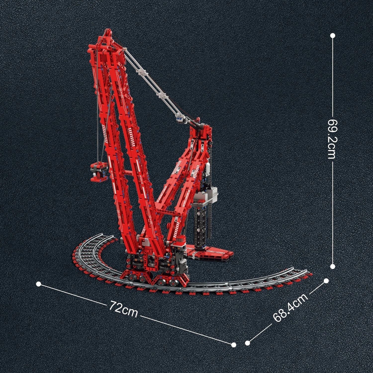 Reobrix22029 PF - World's Most Powerful Land Crane - vue 10 | Power Blockz