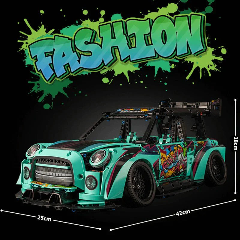 KBOX 10505 - Hellaflush Cooper Graffiti Compact - vue 2 | Power Blockz