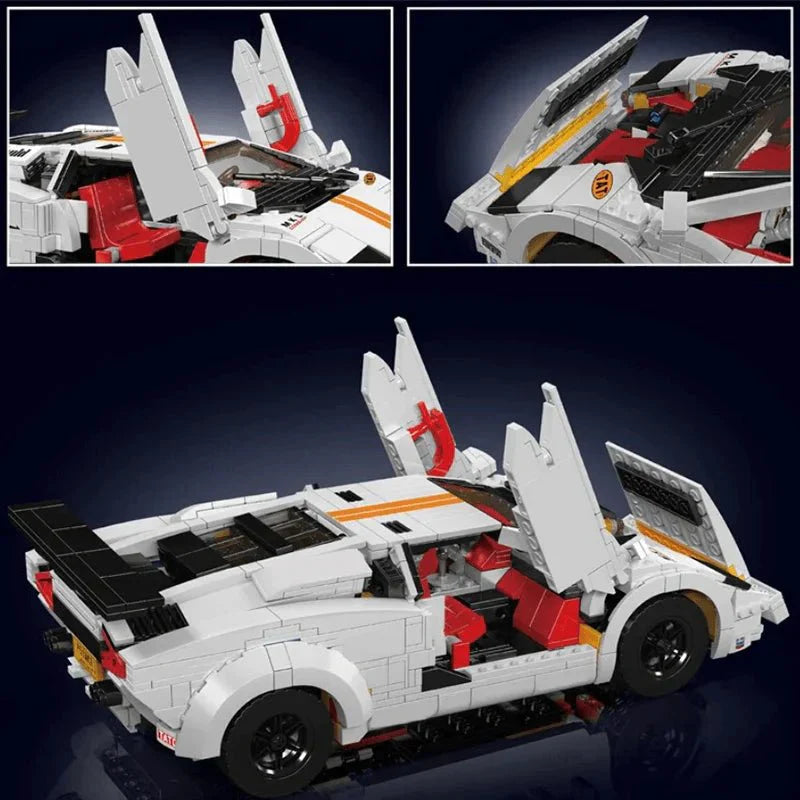 RC Retro Wedge Supercar - vue 2