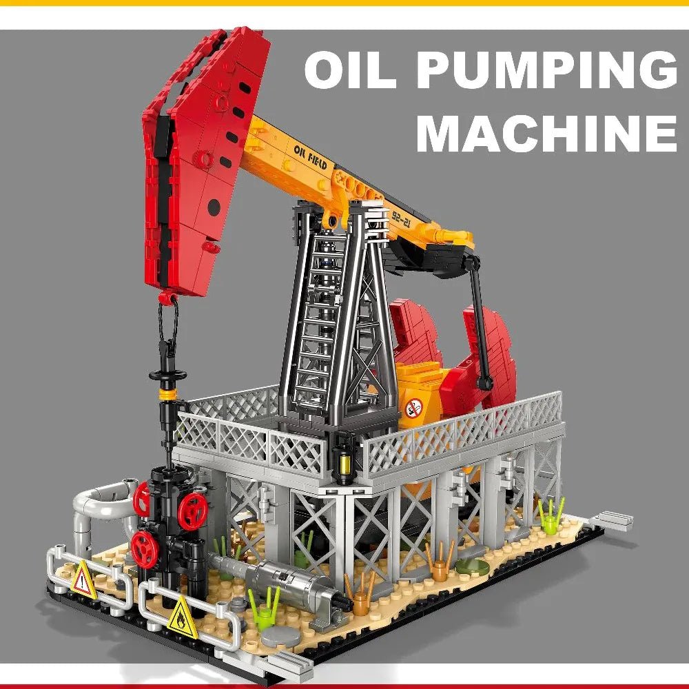 Jiestar JJ9221 - Offshore Oil Platform - vue 7 | Power Blockz