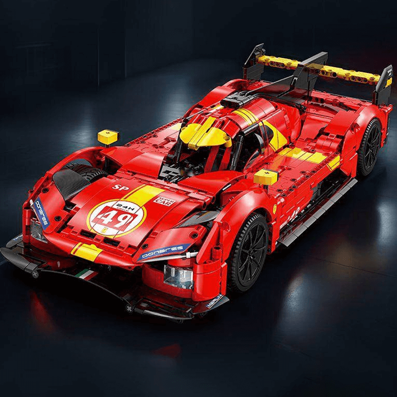 CaDA C63008W - Static - Le Mans Hybrid Prototype 499p - vue 12 | Power Blockz