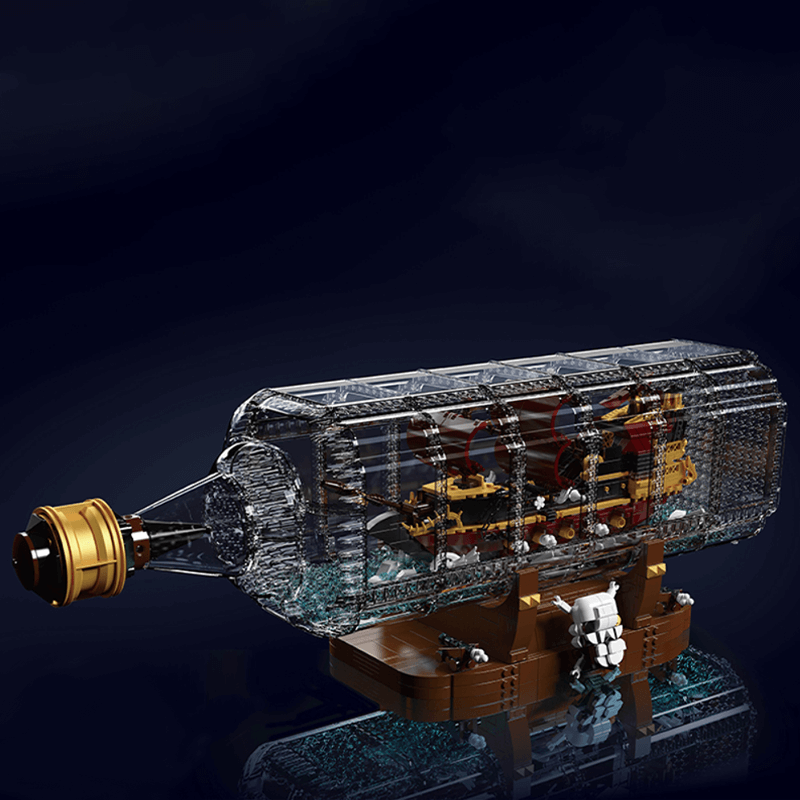 Mould King 10066 - The Ultimate Ship In A Bottle - vue 2 | Power Blockz